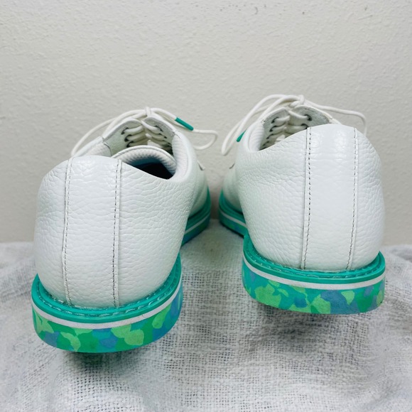 G/FORE Gallivantor Golf Shoe Camo Pebble G4MS23EF02 Sardina White / Green Sz 11 - Picture 5 of 16